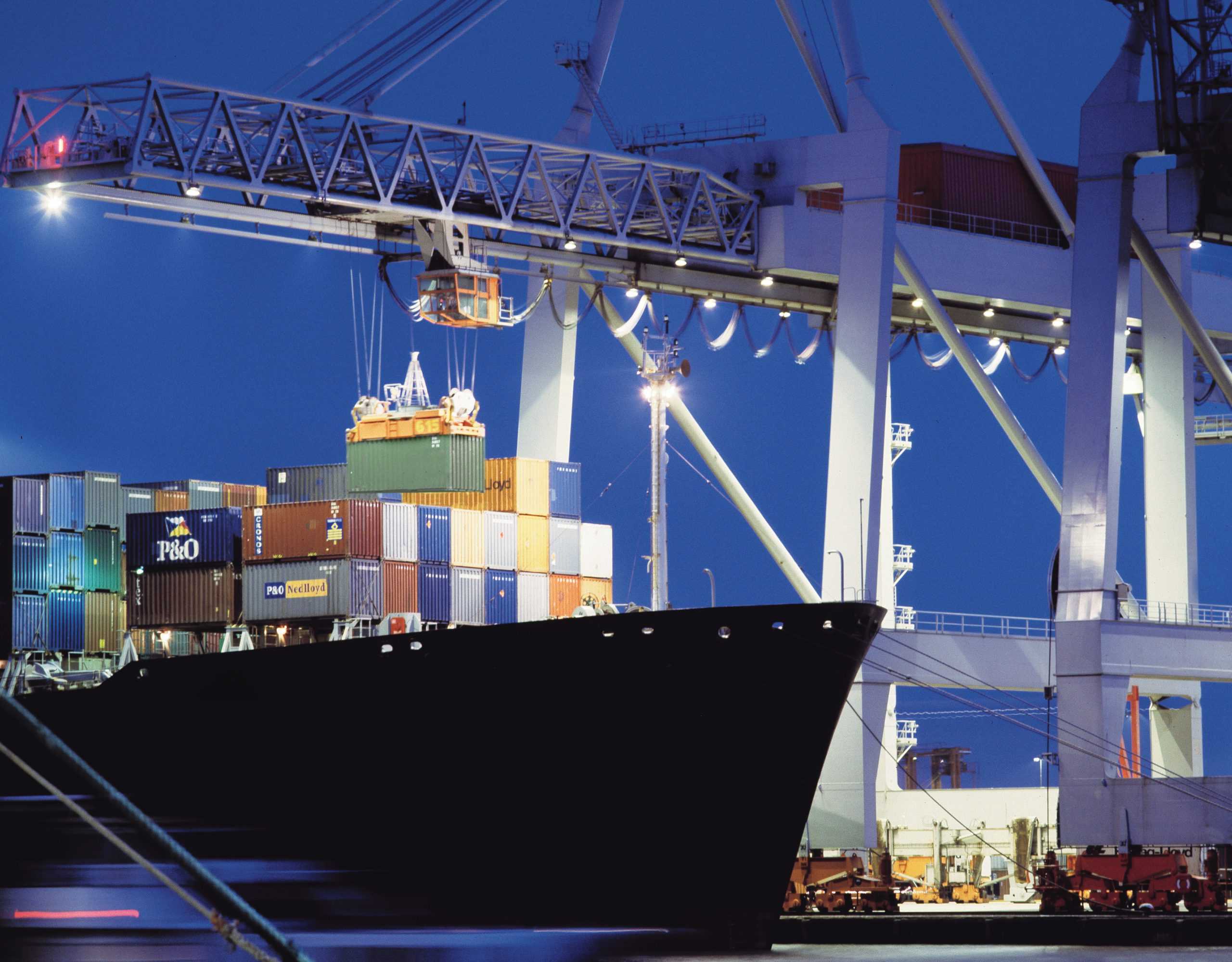 جابجایی در بنادر